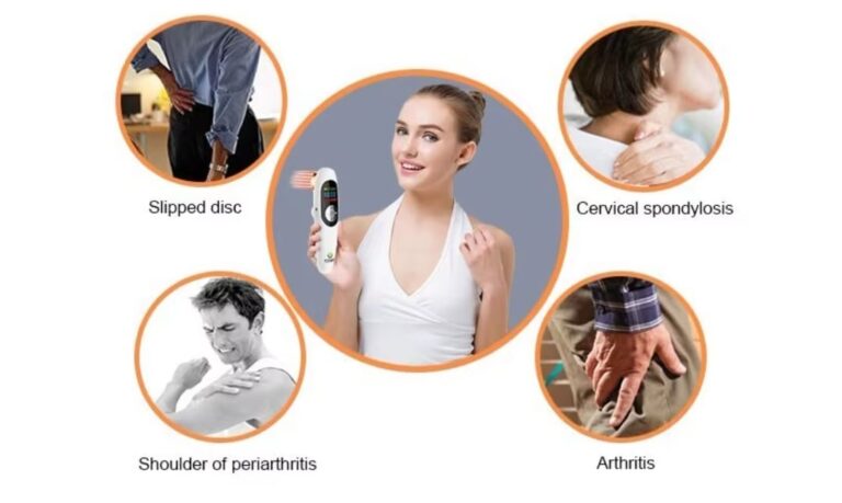 Pain Relief Cold Laser Therapy Device - SkinSoft
